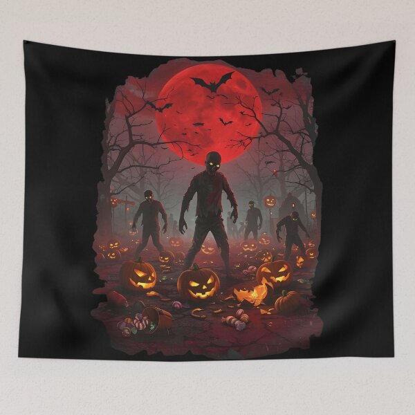 Item preview, Zombie Apocalypse Street Scene designed and sold by Uglyandcute.