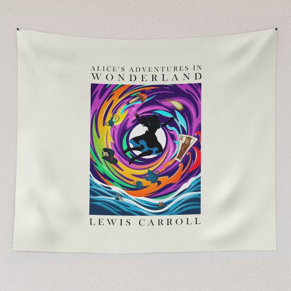 Item preview, Alice in Wonderland Lewis Carroll Inspired Classic Literature designed and sold by kakarikihill.