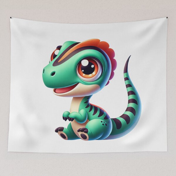Item preview, Playful Masiakasaurus Dinosaur designed and sold by Sillytoe.