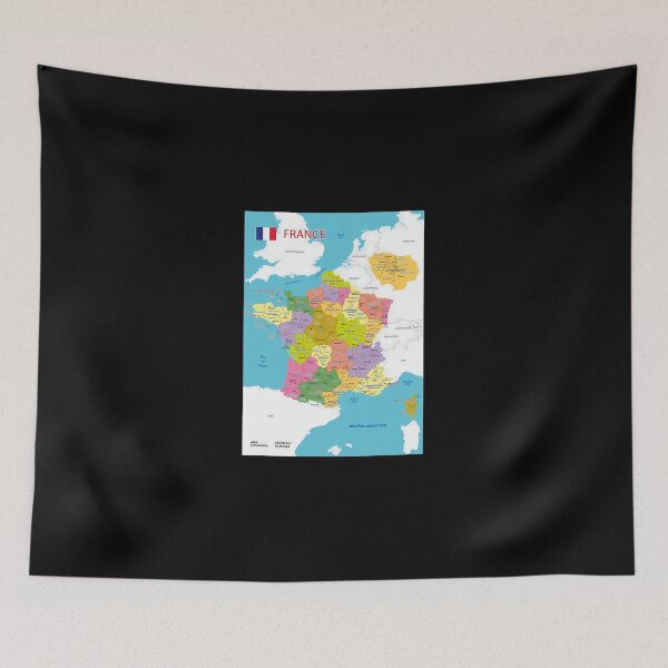 Item preview, Administrative Map Of France (1) designed and sold by kosers.
