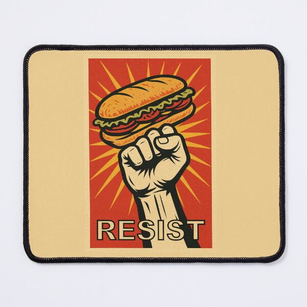 Item preview, Free DC Sandwich Guy Resist designed and sold by Ceebeekaa.