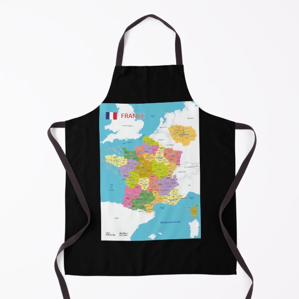 Item preview, Administrative Map Of France designed and sold by kosers.