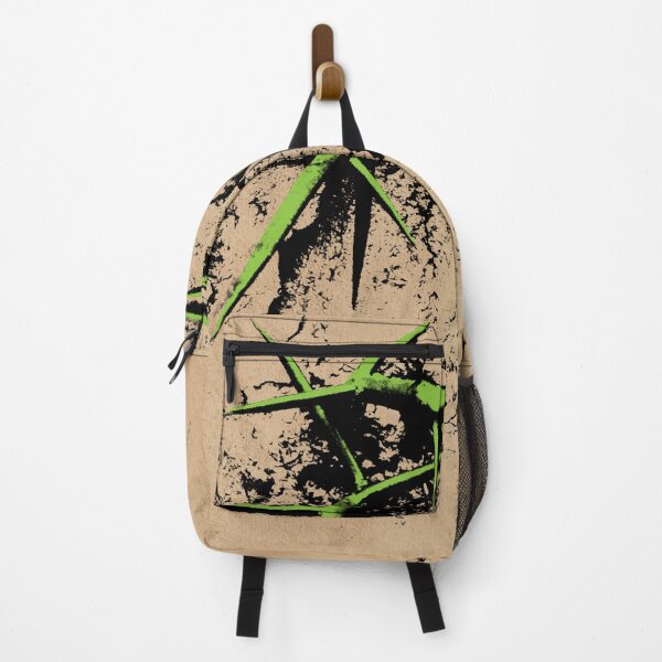 Item preview, Green Spikes breaking through vintage paper designed and sold by Luzi Illustrella.