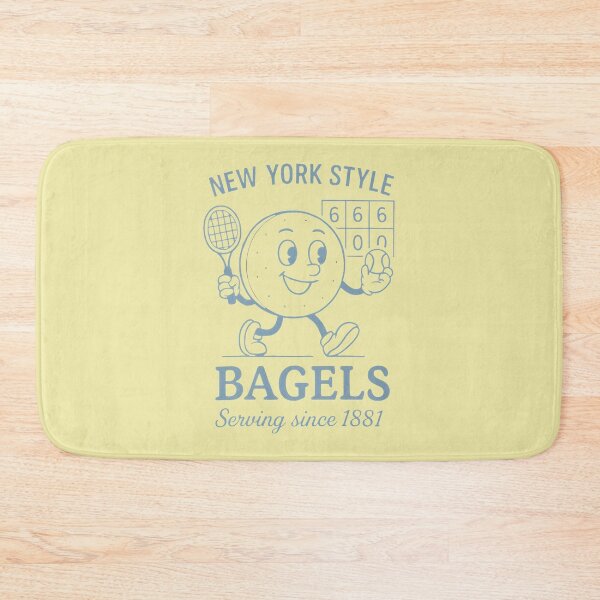 Item preview, New York Bagel Tennis Slam Fun | PERFECT GIFT FOR YOU AND FRIENDS designed and sold by ThulaniNcube.