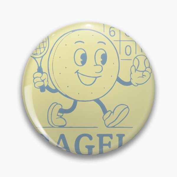 Item preview, New York Bagel Tennis Slam Fun | PERFECT GIFT FOR YOU AND FRIENDS designed and sold by ThulaniNcube.