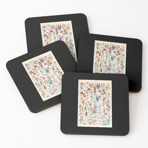 Item preview, Adolphe Millot - Fleurs Pour Tous - French Vintage Poster designed and sold by kosers.