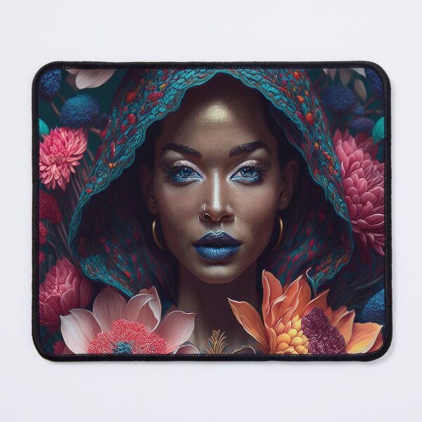 Item preview, Portrait of a Hooded Woman designed and sold by FlosArtPrintShop.