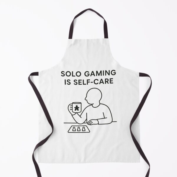 Item preview, Solo Gaming Is Self Care Board Game designed and sold by Graphics4X.