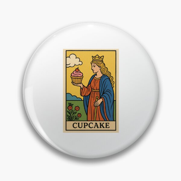 Artikelvorschau, Cupcake Tarot Karte Pizza Hamburger Meme Streich seltsam Geburtstag lustig entworfen und verkauft von CheeseBlueprint.
