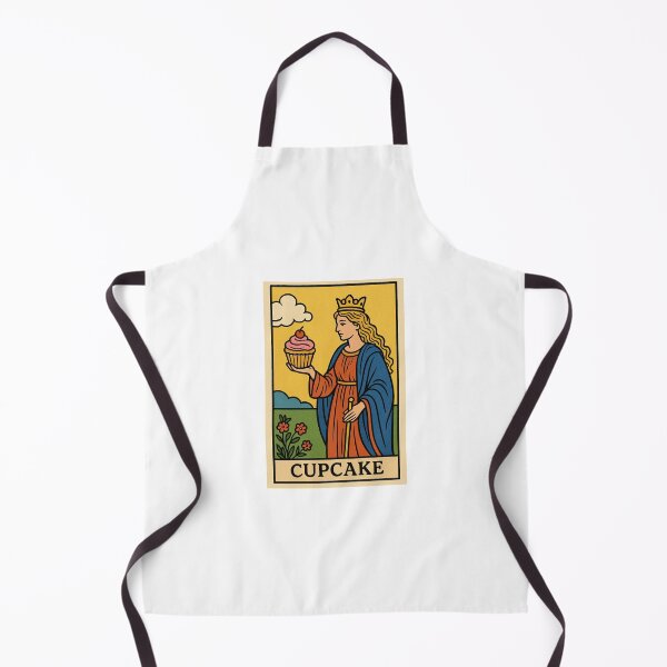 Item preview, Cupcake Tarot card pizza hamburger meme prank weird birthday funny designed and sold by CheeseBlueprint.