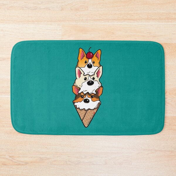 Item preview, 3 Scoop Ice Cream Corgis designed and sold by SPufferART.