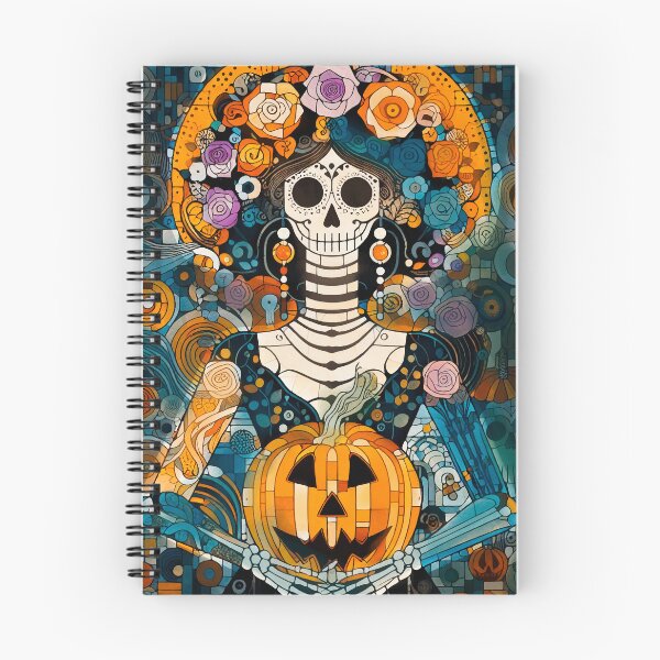 Item preview, Colorful Catrina Illustration - Vibrant Day of the Dead Art designed and sold by  Ojo de Lilith.