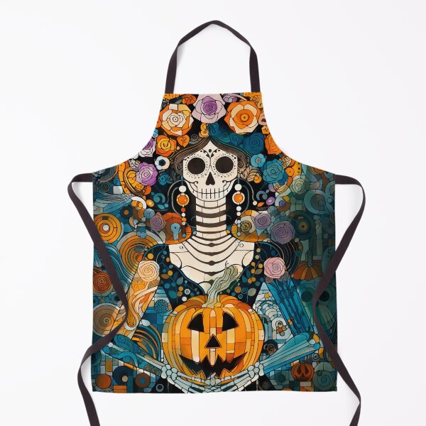 Item preview, Colorful Catrina Illustration - Vibrant Day of the Dead Art designed and sold by Ojo de Lilith.