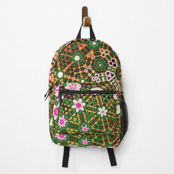 Item preview, Colorful pink, green, bright yellow repeating patterns designed and sold by Crobin1961.