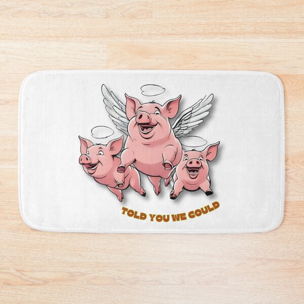 Item preview, Pigs Can Fly! designed and sold by Slum-Alley.