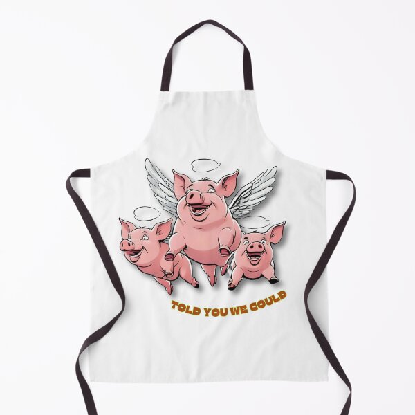 Item preview, Pigs Can Fly! designed and sold by Slum-Alley.
