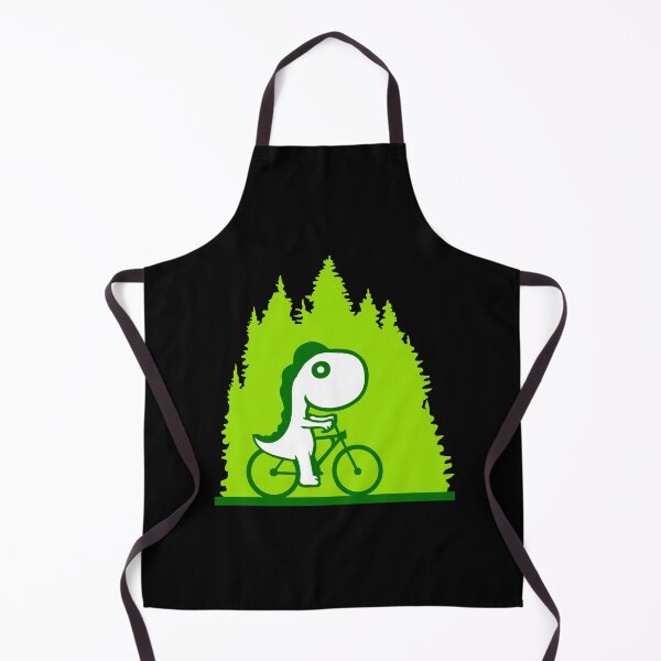 Item preview, Dino Bicycle Bike Tour Rider Trees Nature Forest designed and sold by shirt-o-mat.