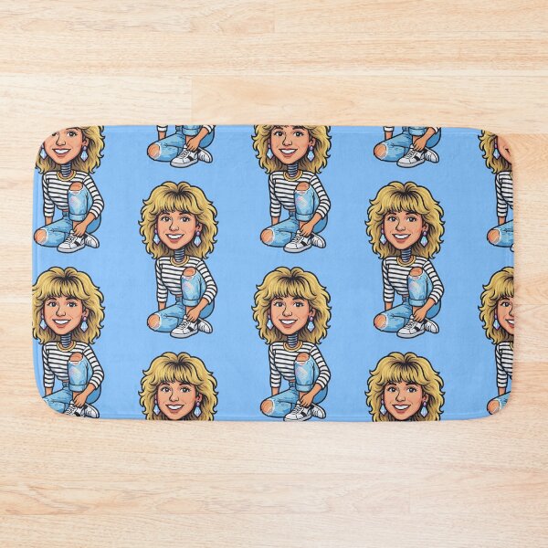 Item preview, Debbie Gibson Bobblehead Die-Cut Sticker designed and sold by CleverCulture.