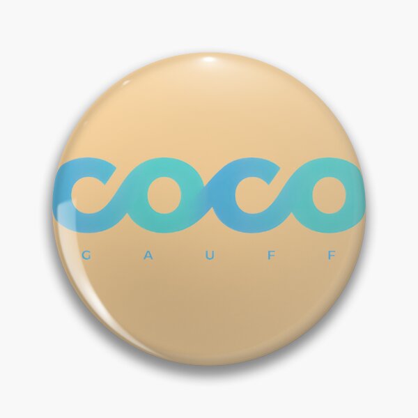 Aperçu de l'œuvre Logo de la championne de tennis Coco Gauff | Cadeau idéal pour vous et vos amis créée et vendue par ThulaniNcube.