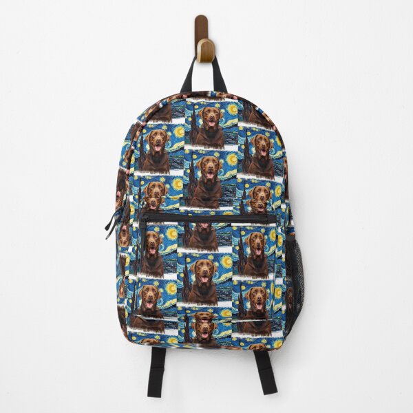 Item preview, Brown Labrador Retriever Crayon Starry Night | Artistic Dog Lover Design designed and sold by Fredster1966.