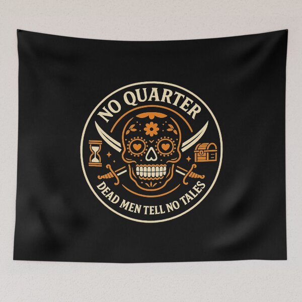 Item preview, Dead Men Don't Tell Tales Logo designed and sold by No Quarter Collective.