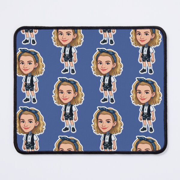 Item preview, Debbie Gibson Bobblehead Die-Cut Sticker designed and sold by CleverCulture.