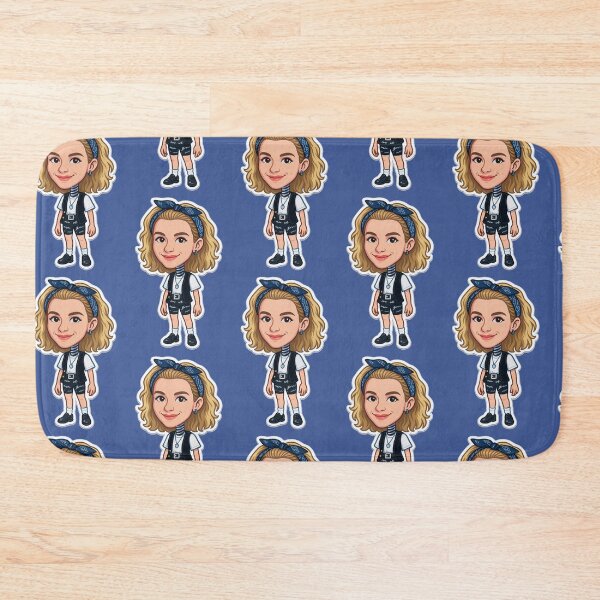 Item preview, Debbie Gibson Bobblehead Die-Cut Sticker designed and sold by CleverCulture.