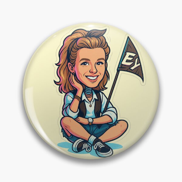 Item preview, Debbie Gibson Bobblehead Die-Cut Sticker designed and sold by CleverCulture.