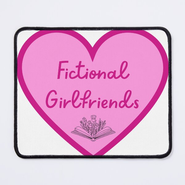 Item preview, Fictional Girlfriends Heart – Book Lover Aesthetic for Romance Readers designed and sold by spookyglitter.