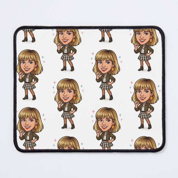 Item preview, Debbie Gibson Bobblehead Die-Cut Sticker designed and sold by CleverCulture.