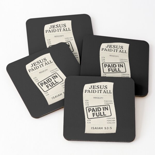 Item preview, Jesus Paid it all - Christian designed and sold by BELIEVERS with STYLE.