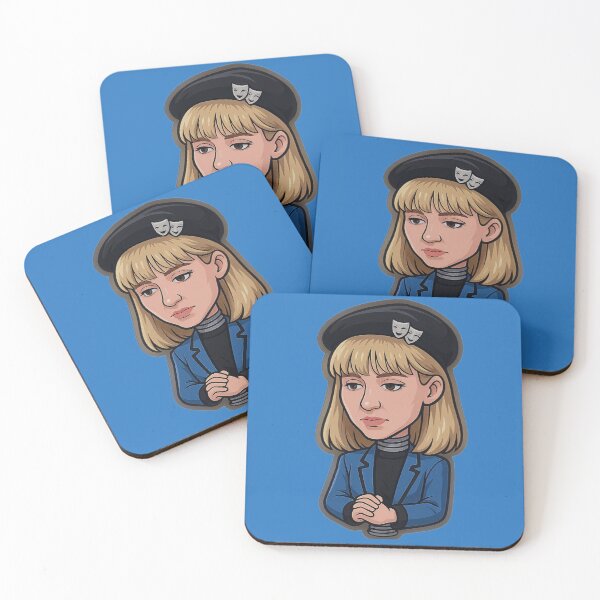 Item preview, Debbie Gibson Bobblehead Die-Cut Sticker designed and sold by CleverCulture.
