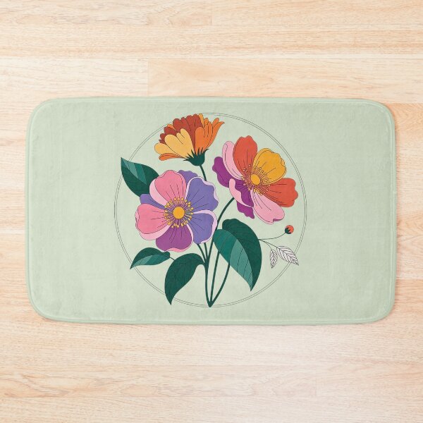 Item preview, Floral Circle - Bohemian Art designed and sold by VibrArtco.