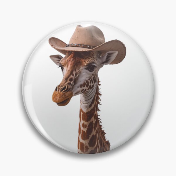 Item preview, Giraffe Cowboy Hat Happy Balloons Celebrations Cute  designed and sold by CheeseBlueprint.