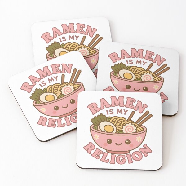 Item preview, (Pink) Ramen is My Religion designed and sold by Veltrix-Studios.
