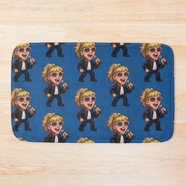 Item preview, Debbie Gibson Bobblehead Die-Cut Sticker designed and sold by CleverCulture.