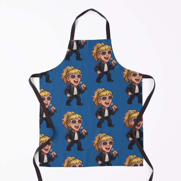Item preview, Debbie Gibson Bobblehead Die-Cut Sticker designed and sold by CleverCulture.