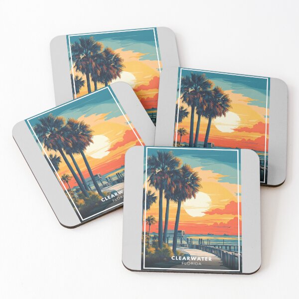 Item preview, Clearwater Florida designed and sold by MisfitPrintsUs.