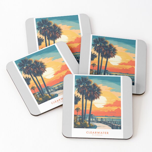 Item preview, Clearwater Florida designed and sold by MisfitPrintsUs.
