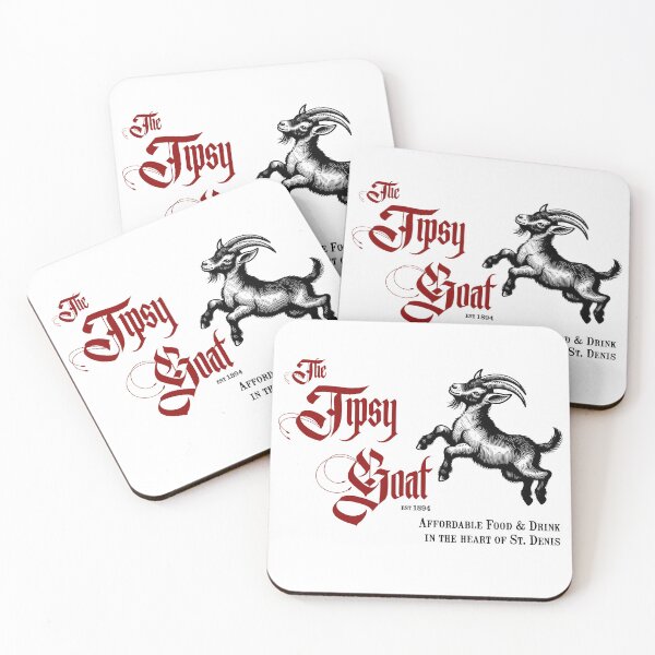 Item preview, The Tipsy Goat designed and sold by okaygoat.