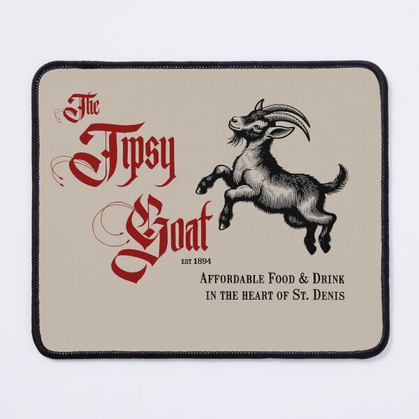 Item preview, The Tipsy Goat designed and sold by okaygoat.