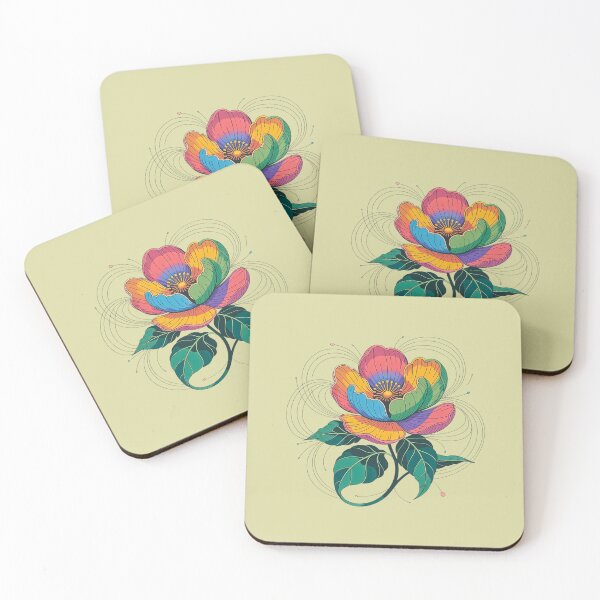Item preview, Mystic Floral - Colorful Flower designed and sold by VibrArtco.