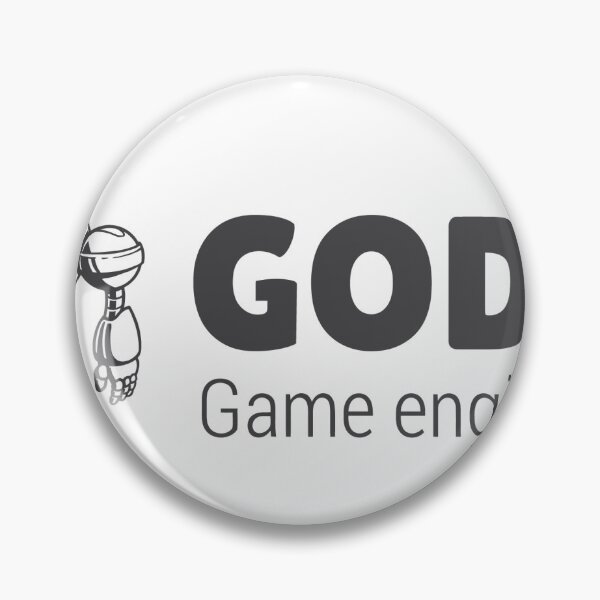 Item preview, Godot Game Engine Hand Drawn designed and sold by vr00d.