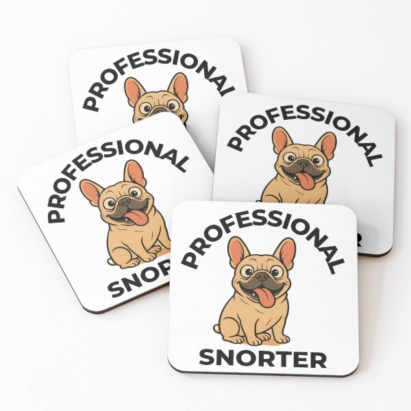 Item preview, Professional Snorter – Funny French Bulldog Quote designed and sold by FurRealGifts.