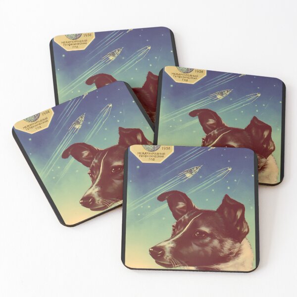 Item preview, 1958-Laika-First-Dog-In-Space designed and sold by MichalLesch.