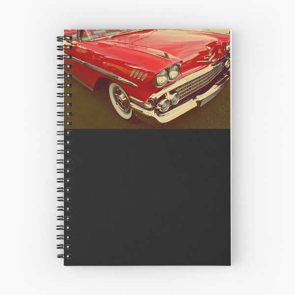 Aperçu de l'œuvre 1958 - Chevy Impala rouge créée et vendue par MichalLesch.