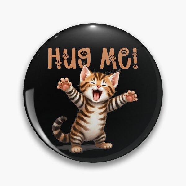 Item preview, Hug me! Cute kitten designed and sold by FatBirdie.