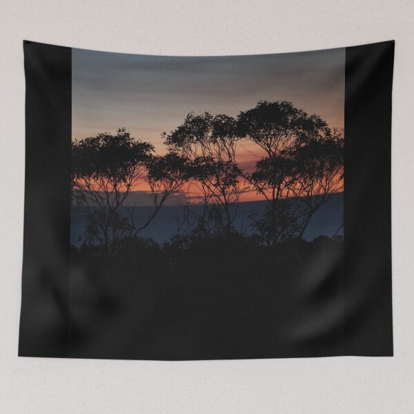 Item preview, Gulf view through the trees at sunset designed and sold by imaginethis.