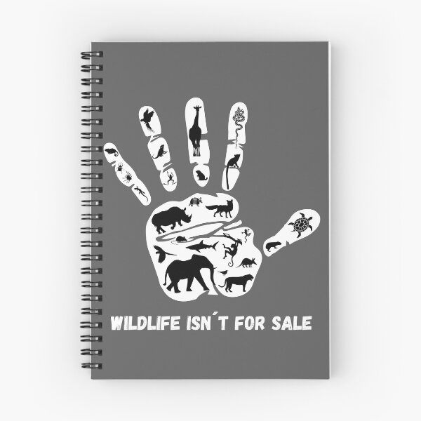 Item preview, Wildlife Isn't For Sale Hand Print - Anti-Trafficking Design designed and sold by kiradreamshop.