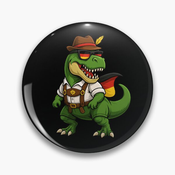 Artikelvorschau, Lustiges Trex Dinosaurier Bayerisches Deutsches Kostüm Oktoberfest Jungen Mädchen Kinder entworfen und verkauft von rafaeltto.